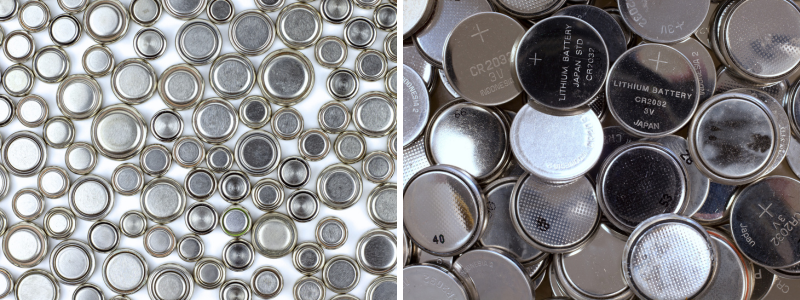 Button and Coin battery image